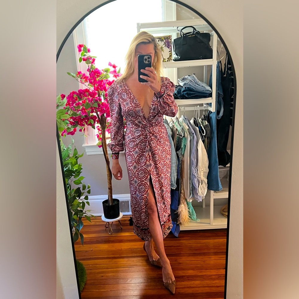Majorelle Paisley dress